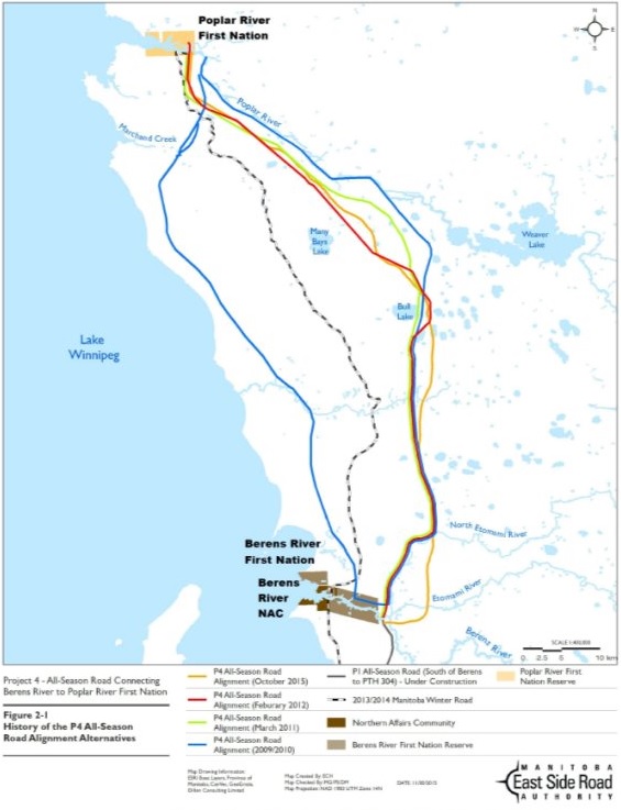 Figure 4: Route Alignment Alternatives