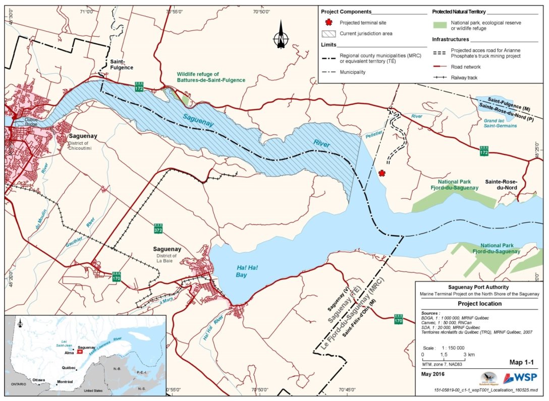 Figure 1: Project location
